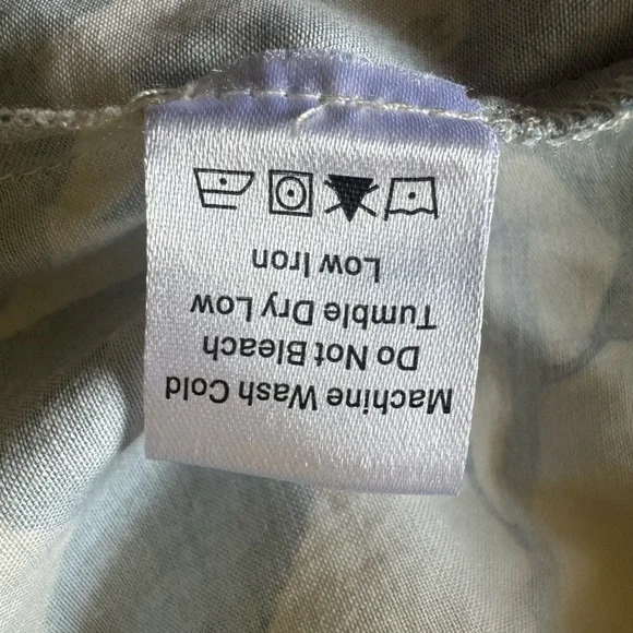 Tuckernuck Blue Floral Shirt mini Dress - Picture 6 of 16